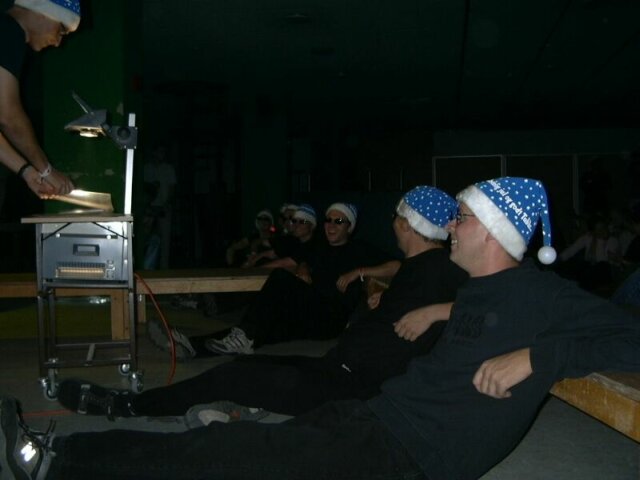 OC watching the plenary