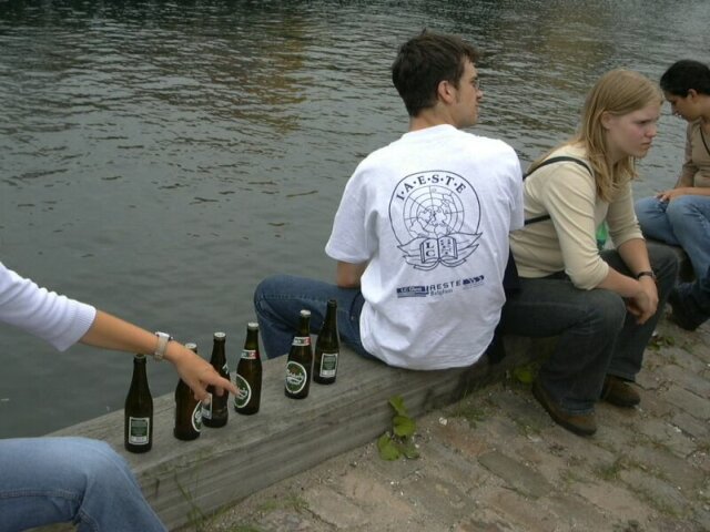 Quiet little beer at Nyhavn