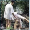 One of the ‘disciplines’ consisted of swimming in a cold and muddy lake in H. C. Ørsted’s Park.